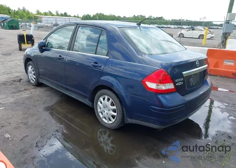 2007 Nissan Versa 1.8S из США, поврежденный, VIN 3N1BC11E27L456176